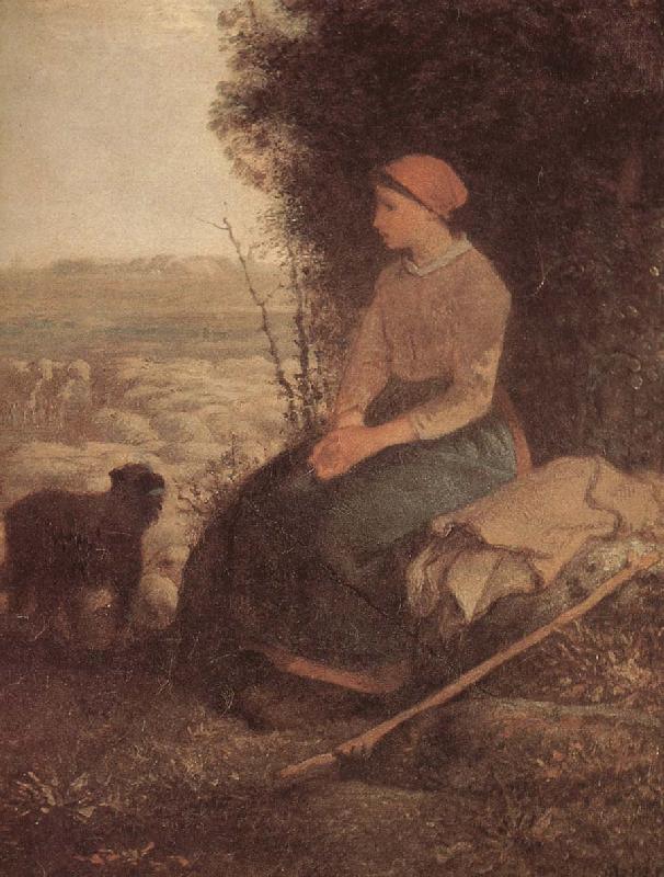 Jean Francois Millet Sleeping Shepherdess